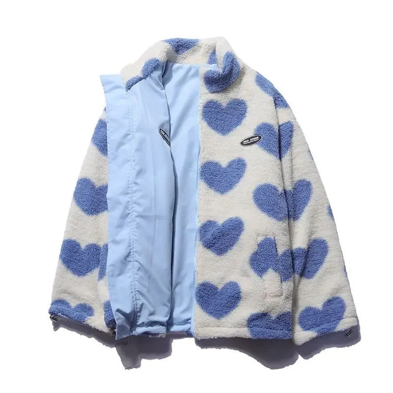 Katharina | Reversible Heart Pattern Jacket