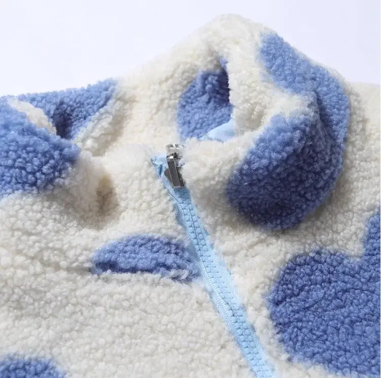 Katharina | Reversible Heart Pattern Jacket