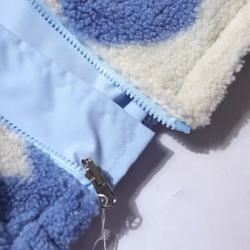 Katharina | Reversible Heart Pattern Jacket